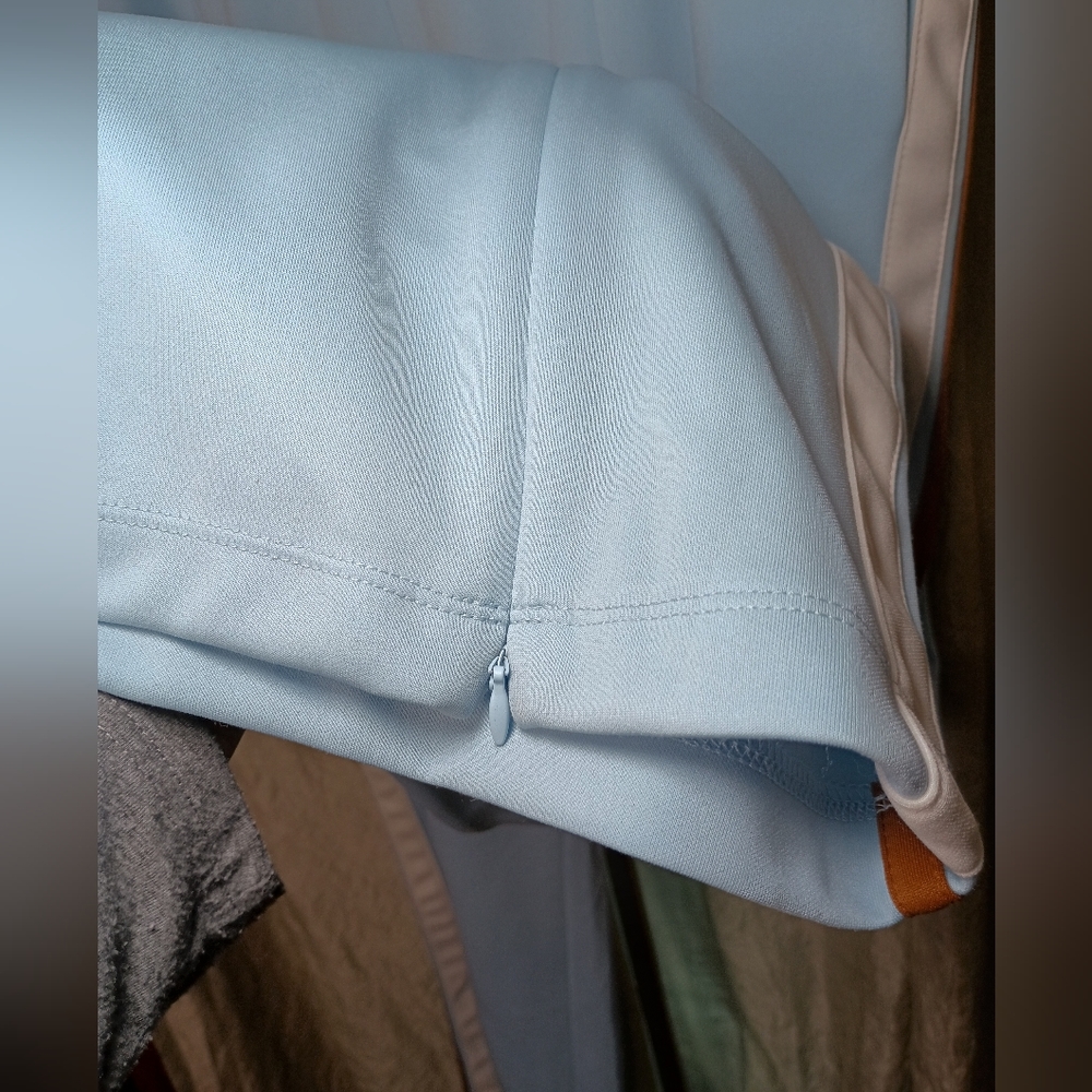 Wild Fable Light Blue High-Rise Track Pants | Size 2X | Sporty Chic - Picture 7 of 9